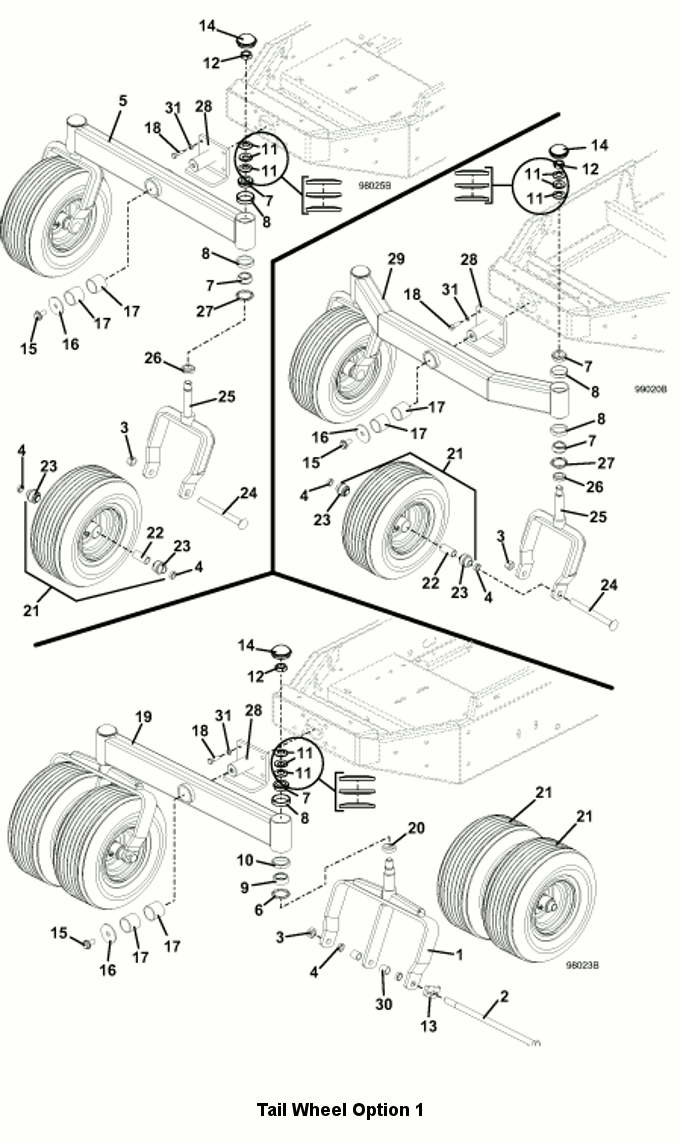 Tail Wheel Options