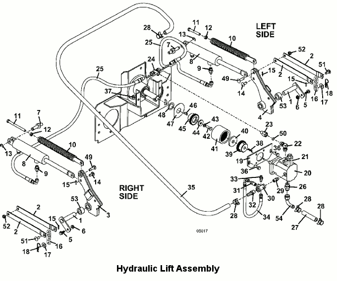 Hydraulic Lift Assembly