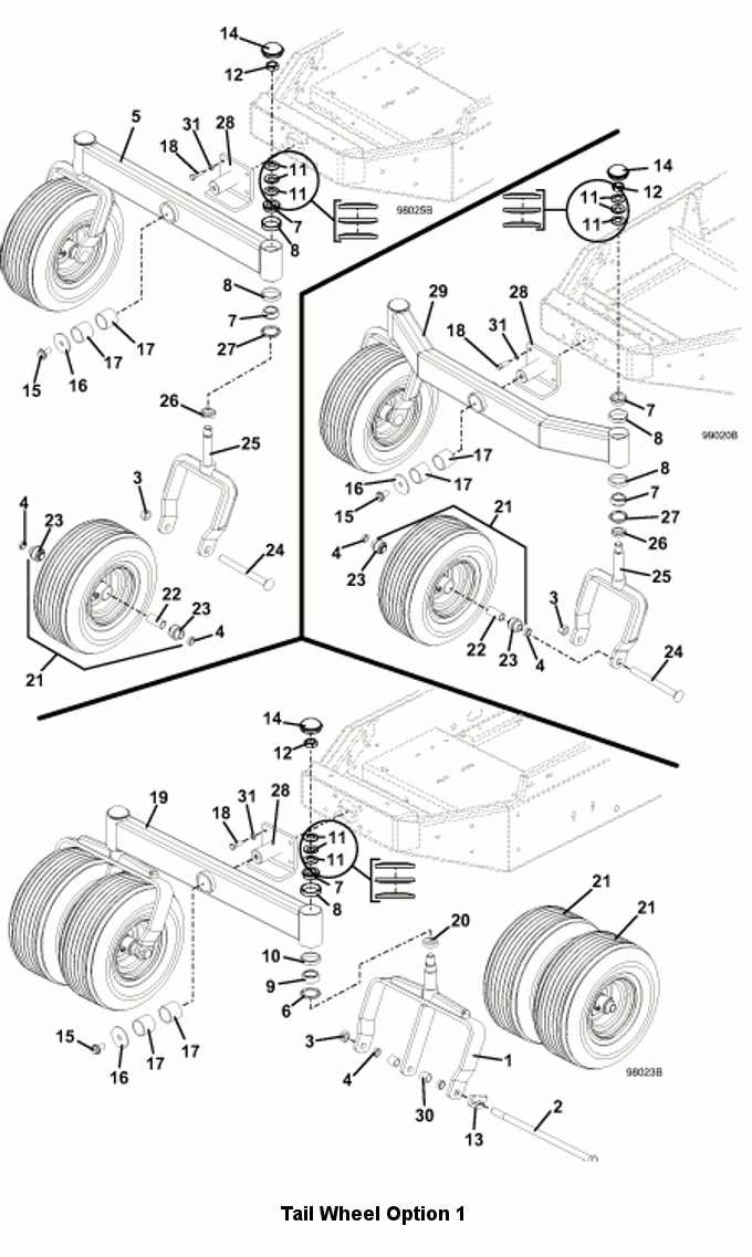 Tail Wheel Options