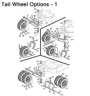 Tail Wheel Assembly 1