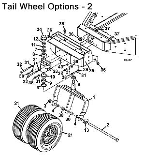 Tail Wheel Assembly 2