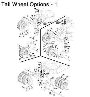 Tail Wheel Assembly 1