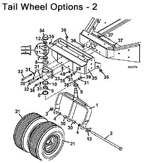 Tail Wheel Assembly 2