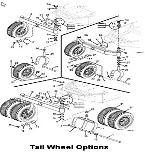 Tail Wheel Assembly 1