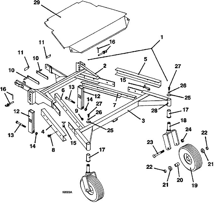 Deck Carrier Assembly