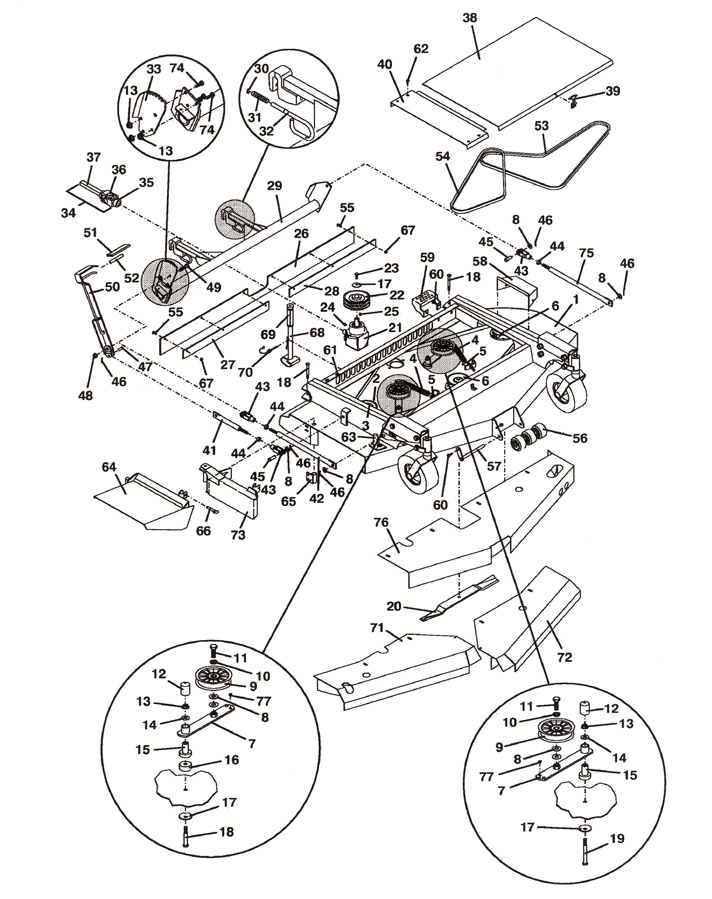 Mower Deck Assembly