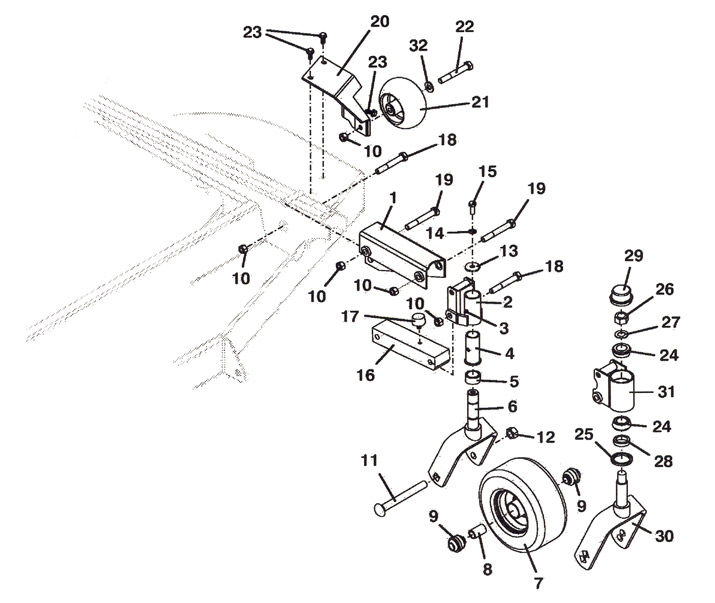 Wheel Lift Assembly