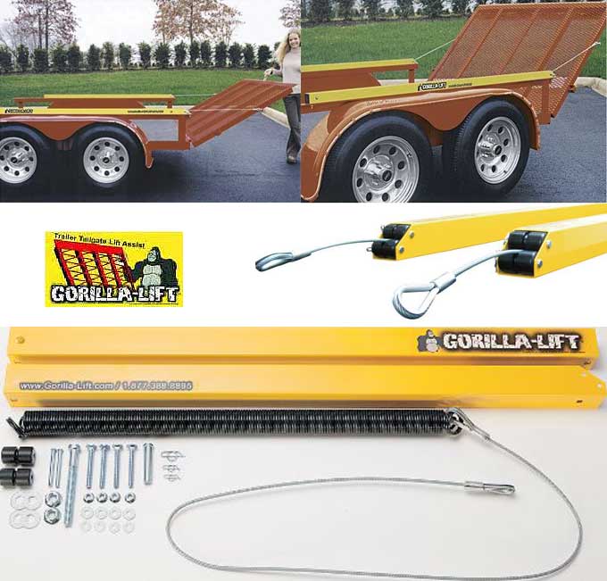 Gorilla Lift trailer tailgate lift assist