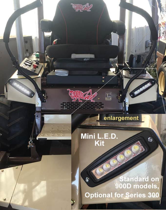Mini LED Lamp Kit for Grasshopper mowers