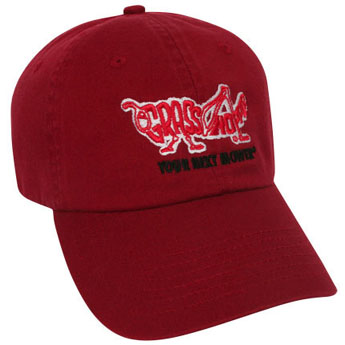 Grasshopper Red Bio Washed Cap