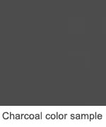 Charcoal color sample