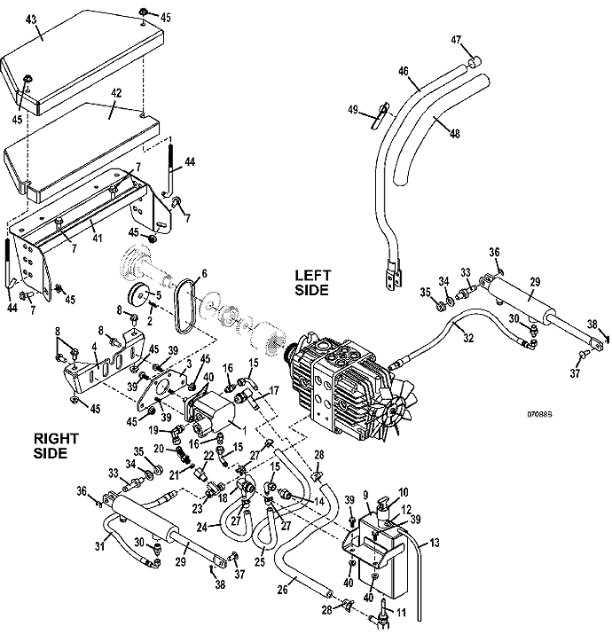 Hydraulic Lift Assembly