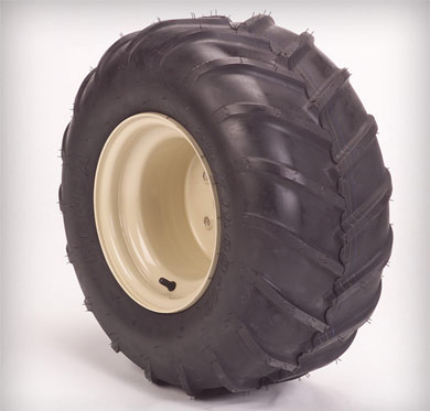 Bar Tread Tire and Wheel for Grasshopper 500 Series FrontMount Mowers