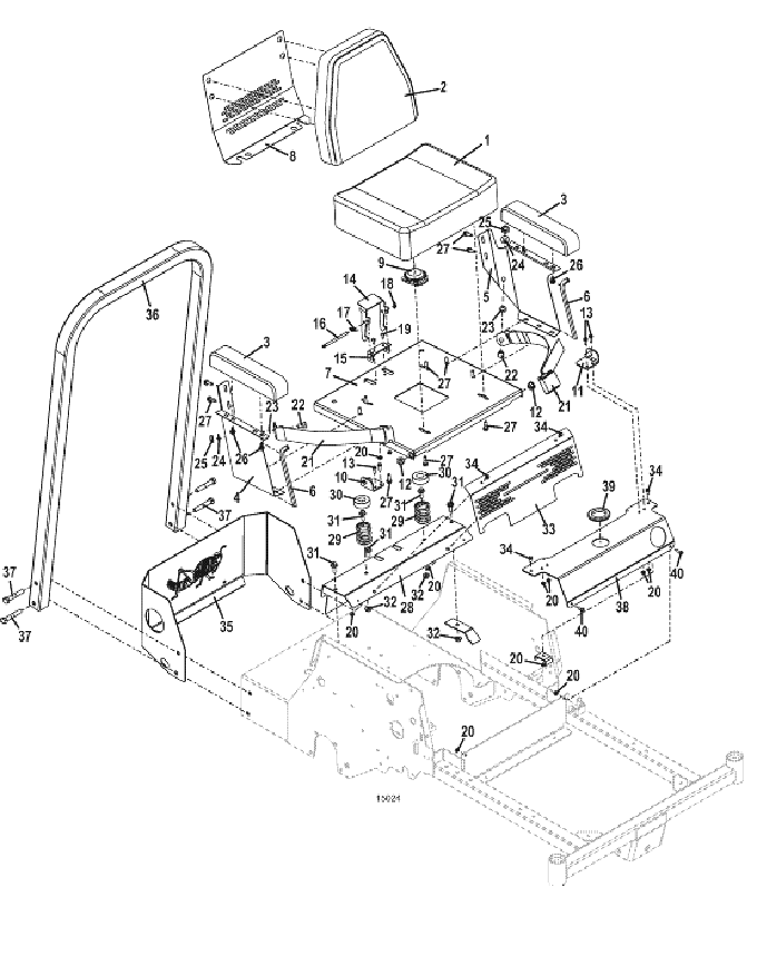 seat and steering assemblies