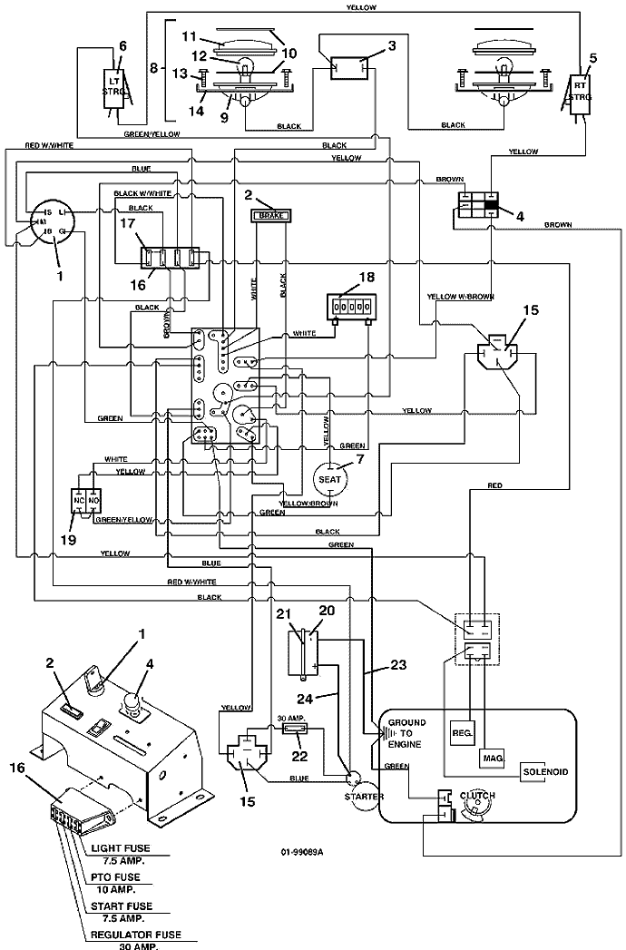 Lawn Mower Ignition Switch Wiring Diagram - flilpfloppinthrough