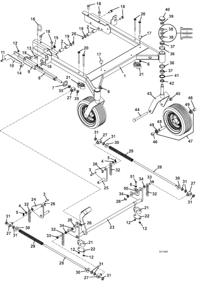 Deck Carrier Assembly