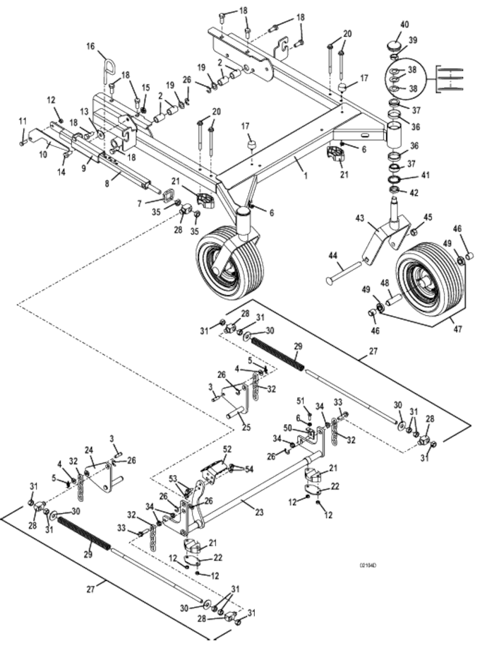 Deck Carrier Assembly