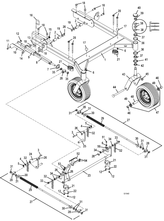 Deck Carrier Assembly