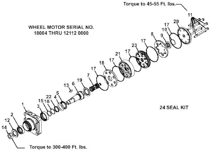 Wheel Motor Assembly