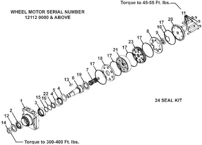 Wheel Motor Assembly