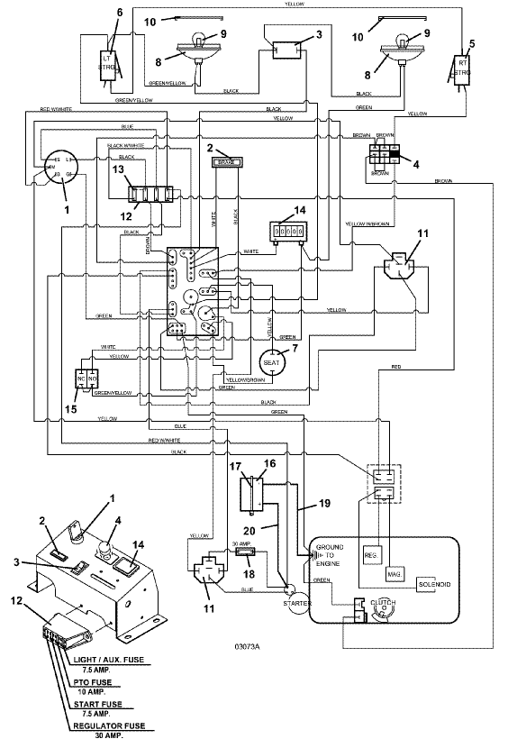 5 Pin Lawn Mower Ignition Switch Wiring Diagram from www.the-mower-shop-inc.com