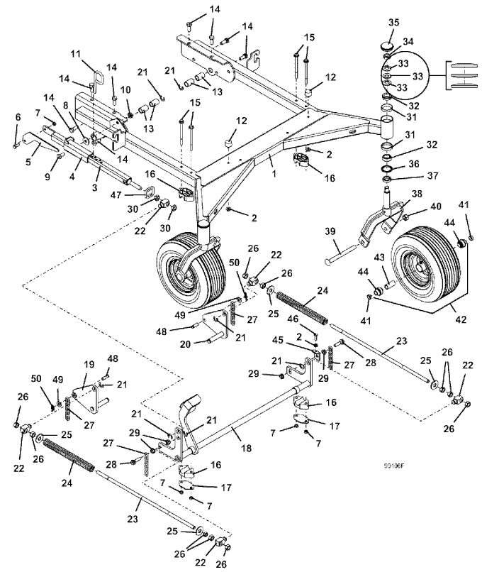 72 Inch Deck Carrier