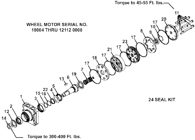 Wheel Motor Assembly