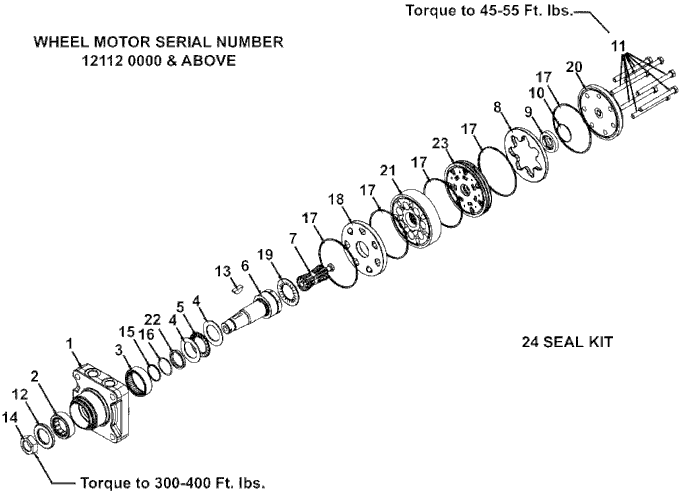 Wheel Motor Assembly