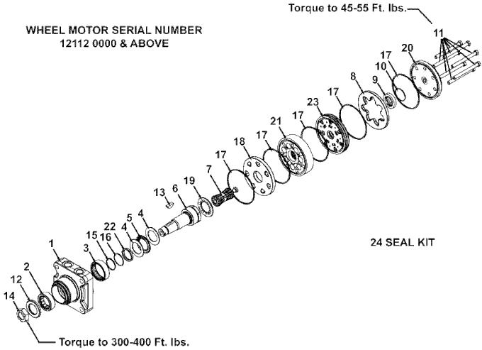 Wheel Motor Assembly