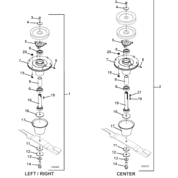 Blade Spindle Assembly