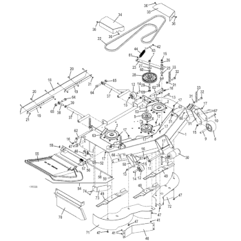 Deck Assembly 48 Inch