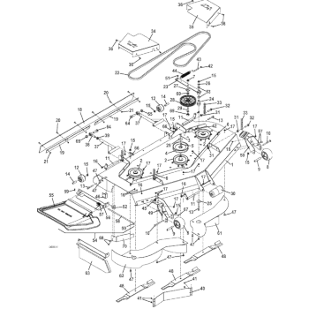 Deck Assembly 61 Inch