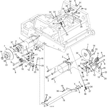 Wheel Motor and Brake Assembly