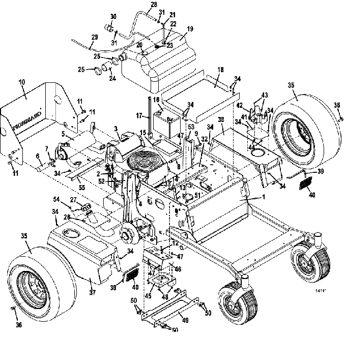 tractor assembly