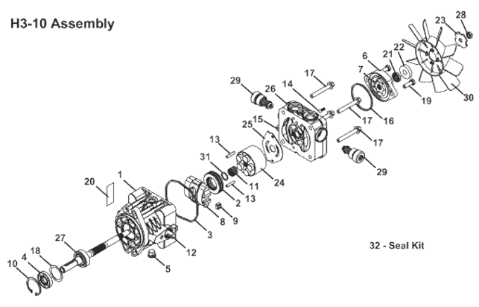 Wheel Motor Assembly