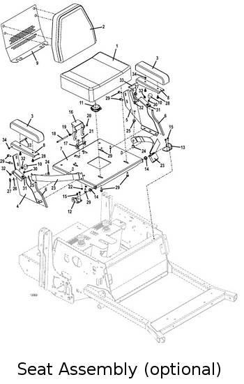 seat and steering assemblies