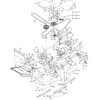 Deck Assembly 61 Inch