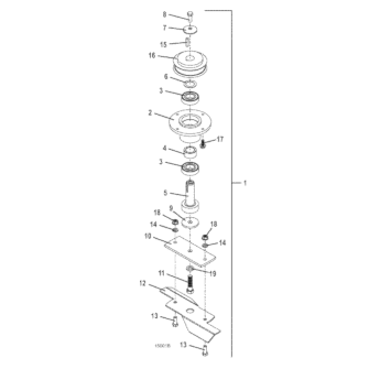 Discharge Spindle Assembly