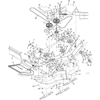 52 Inch Deck Assembly Diagram