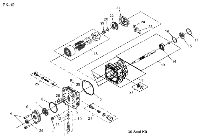 Pump Breakdown Diagram