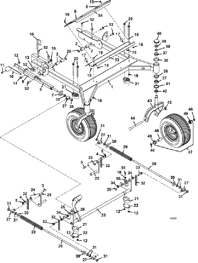 deck carrier assembly m161