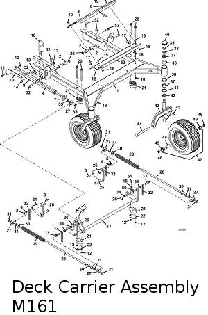 deck carrier 61