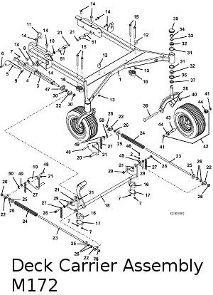 deck carrier 72