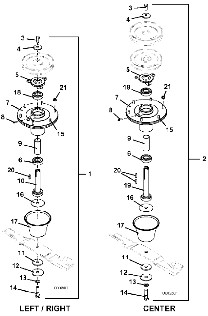 Blade Spindle M161