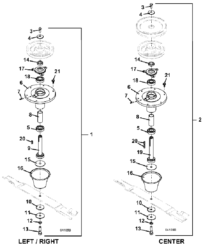 Blade Spindle M172