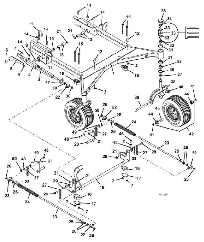 Deck Carrier Assembly M172