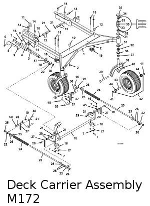 deck carrier 72