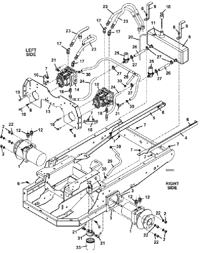 Reservoir and Hose Assembly