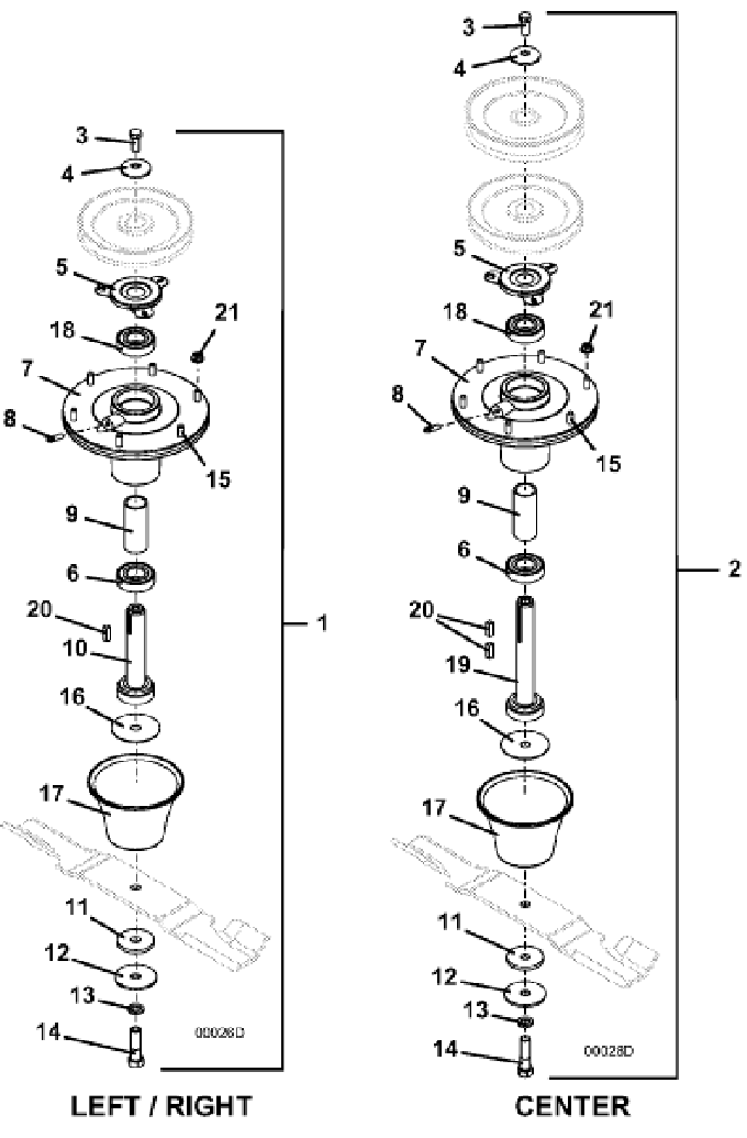 Blade Spindle M161