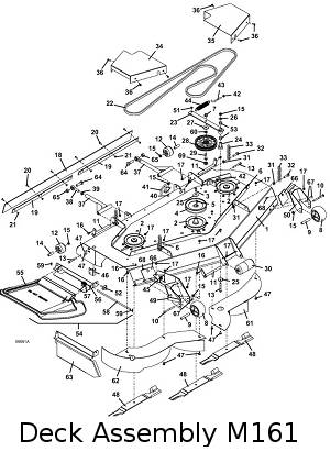 deck assembly 61